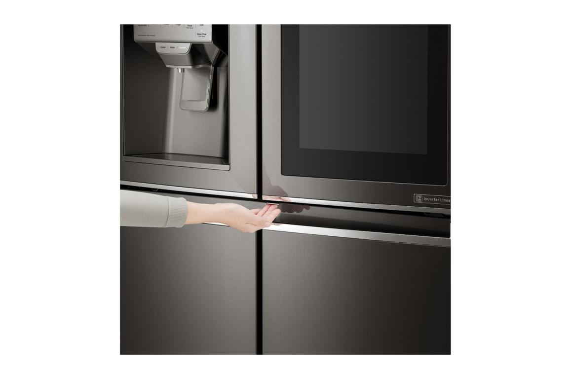 Frigorífico americano - LG GMX936SBHV, No Frost, LED, 571L, 40 dB, Inox