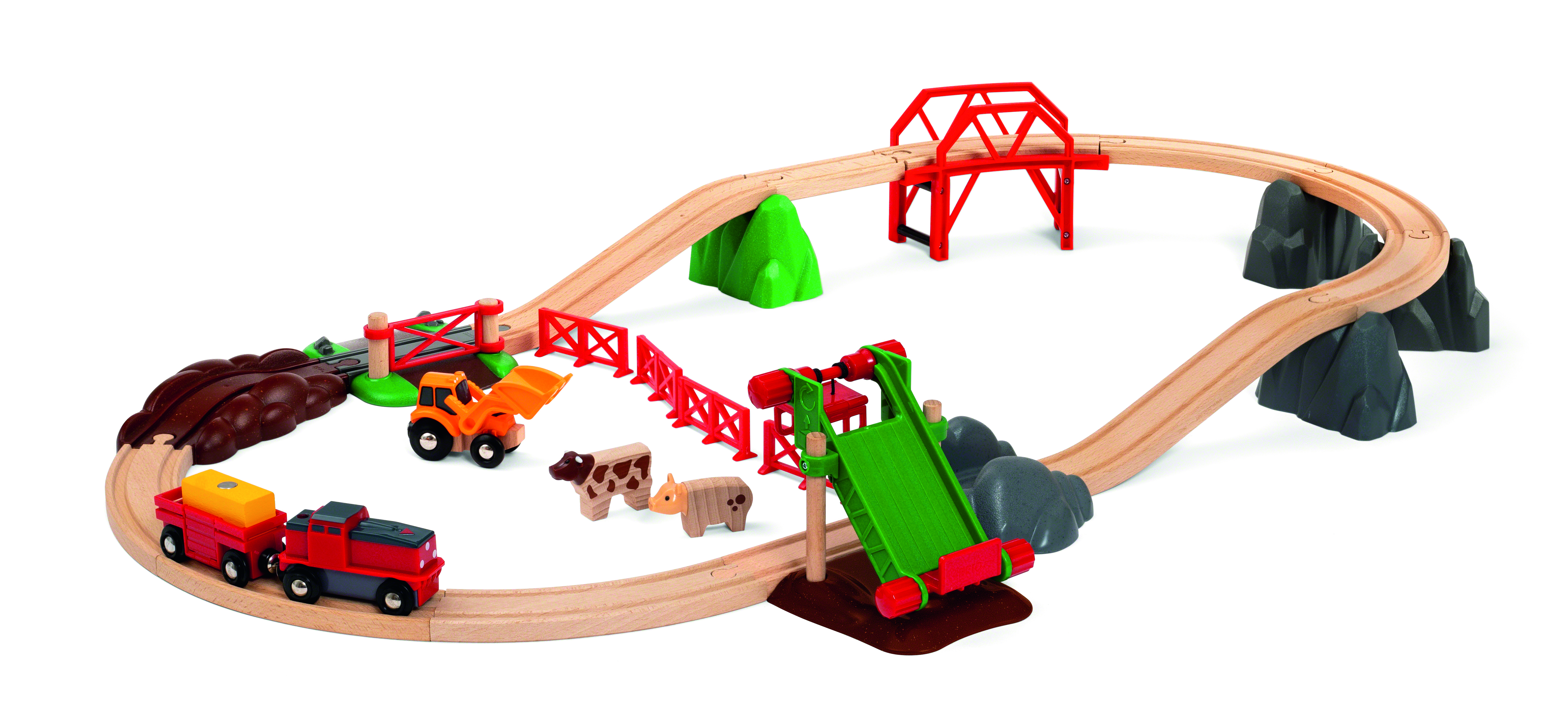 BRIO Großes BRIO Bahn Bauernhof-Set RW Sets Mehrfarbig