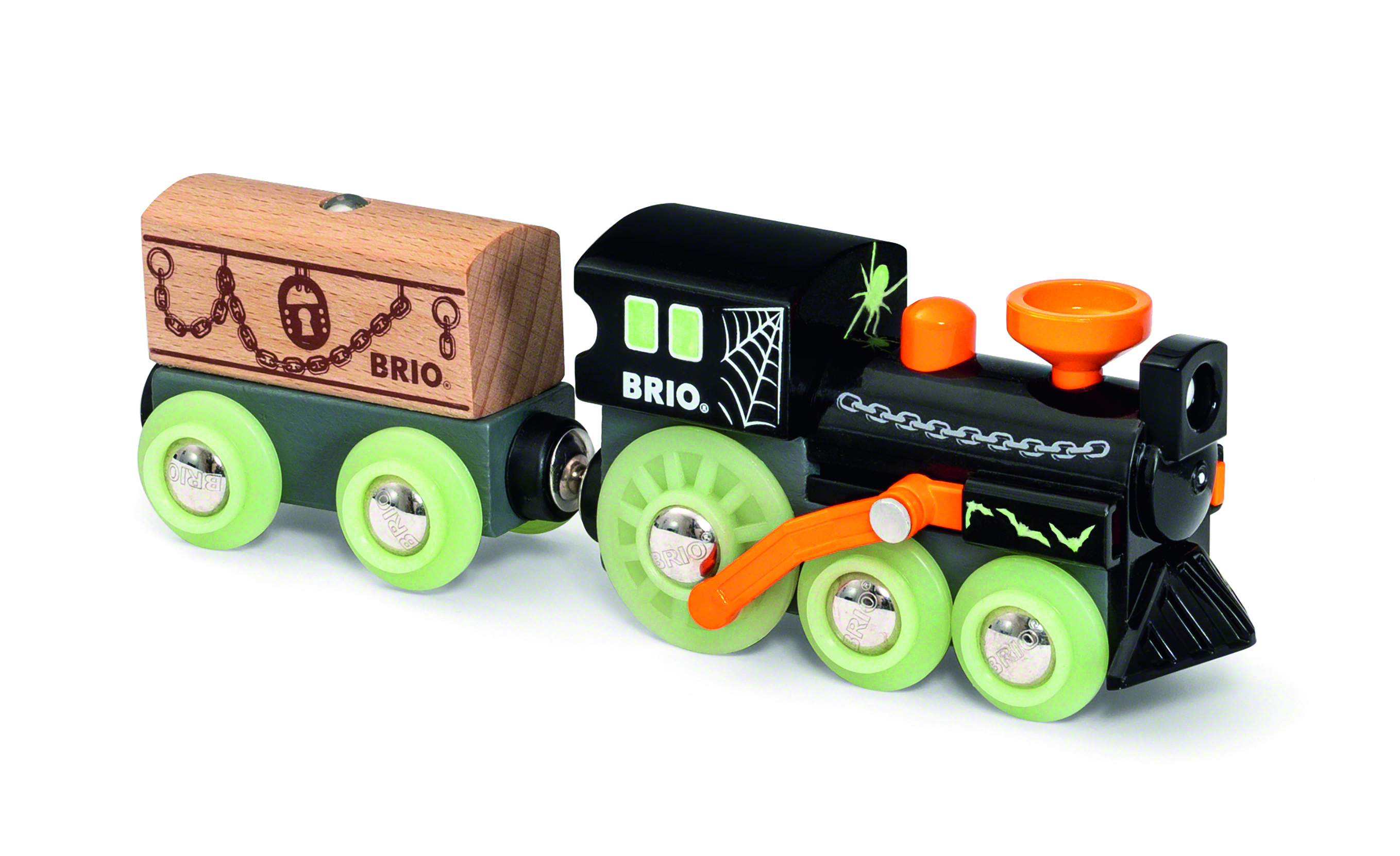 BRIO Geisterzug Glow in the Dark RW Trains Mehrfarbig