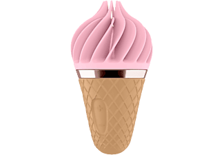 SATISFYER Sweet Treat - Klitorisvibrator (Rosa/Braun)