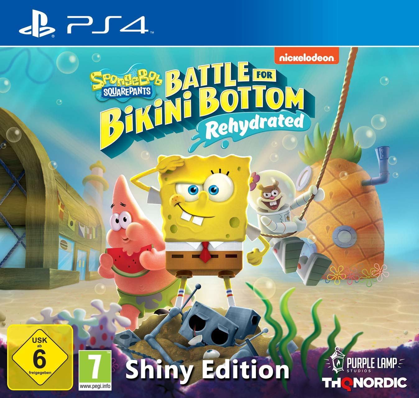 Spongebob SquarePants: Battle for Bikini Bottom - Rehydrated Shiny Edition - [PlayStation 4]