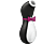 SATISFYER Penguin - Stimolatore clitorideo (Bianco/Nero)