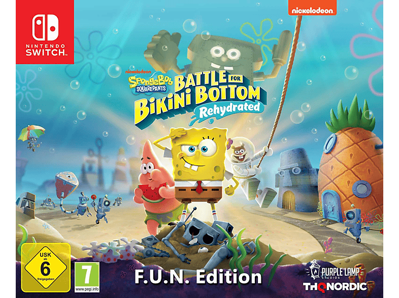 Spongebob SquarePants: for Bottom Edition Bikini - Rehydrated [Nintendo Battle - Switch] F.U.N