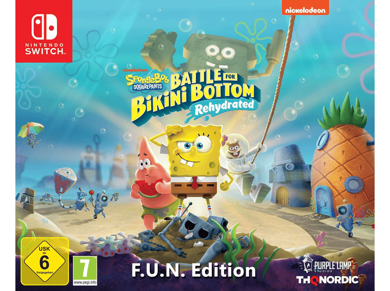 Spongebob-SquarePants%3A-Battle-for-Bikini-Bottom---Rehydrated-F.U.N.-Edition---Nintendo-Switch