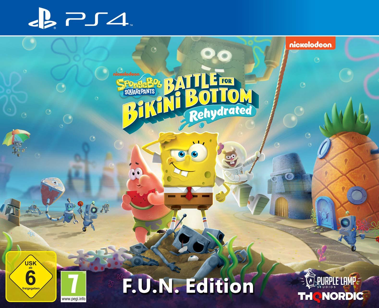- F.U.N. for Rehydrated Bikini Bottom Battle SquarePants: - Spongebob [PlayStation 4] Edition