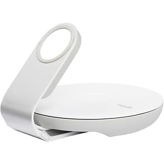MOSHI Travel Stand for Charging - Supporto di ricarica (Argento/Bianco)