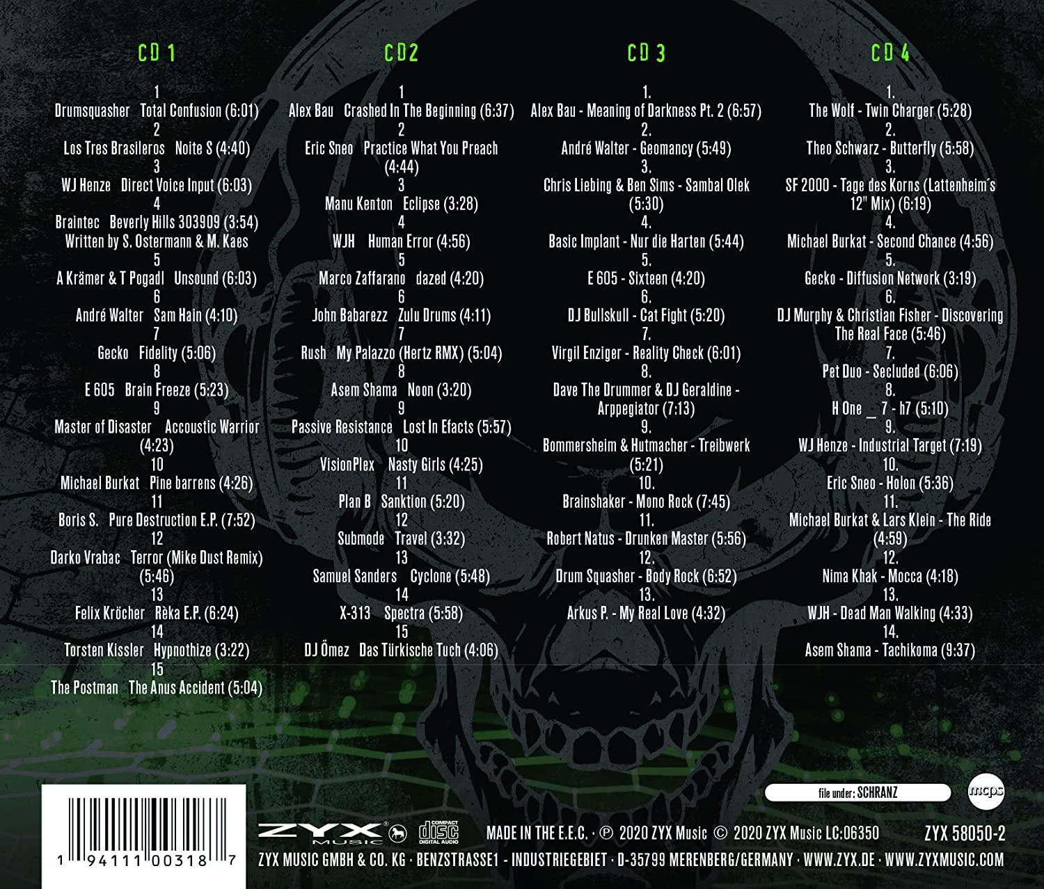VARIOUS Hardcore - Techno (CD) -