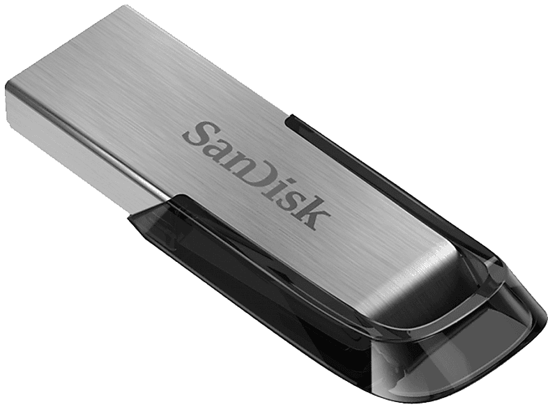 Thumbnail - SANDISK Ultra Flair USB-Stick, 512 GB, 150 MB/s, Silber/Schwarz