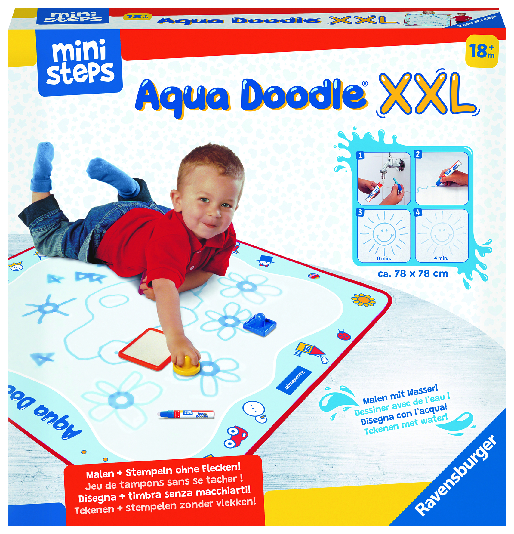 RAVENSBURGER Aqua Doodle® XXL Kleinkindspielzeug Mehrfarbig