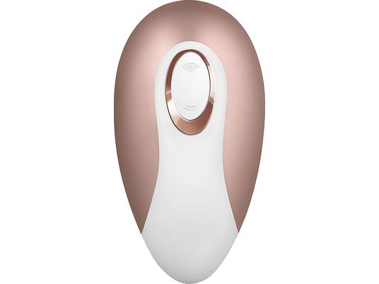 SATISFYER Deluxe - Stimulateur clitoridien (Or rose/Blanc)