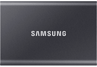 SAMSUNG Portable SSD T7 - Disque dur (SSD, 1 TB, Titan Gray)