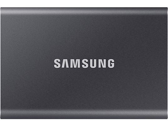 SAMSUNG Portable SSD T7 - Disque dur (SSD, 1 TB, Titan Gray)