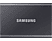 SAMSUNG Portable SSD T7 - Festplatte (SSD, 2 TB, Titan Gray)