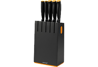 FISKARS Functional Form késblokk 5 késsel (fekete színben)