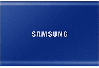 SAMSUNG Portable SSD T7 - Disco rigido (SSD, 500 GB, Indigo Blue)