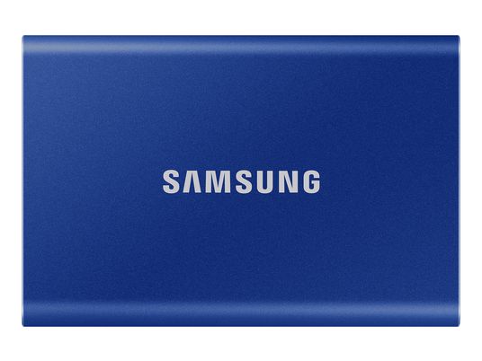 SAMSUNG Portable SSD T7 - Disque dur (SSD, 1 TB, Indigo Blue)