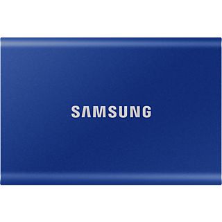 SAMSUNG Portable SSD T7 - Disco rigido (SSD, 1 TB, Indigo Blue)