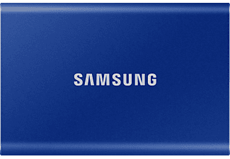 SAMSUNG Portable SSD T7 - Disque dur (SSD, 2 TB, Indigo Blue)