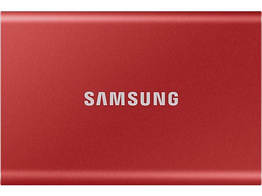 SAMSUNG Portable SSD T7 - Disco rigido (SSD, 1 TB, Metallic Red)