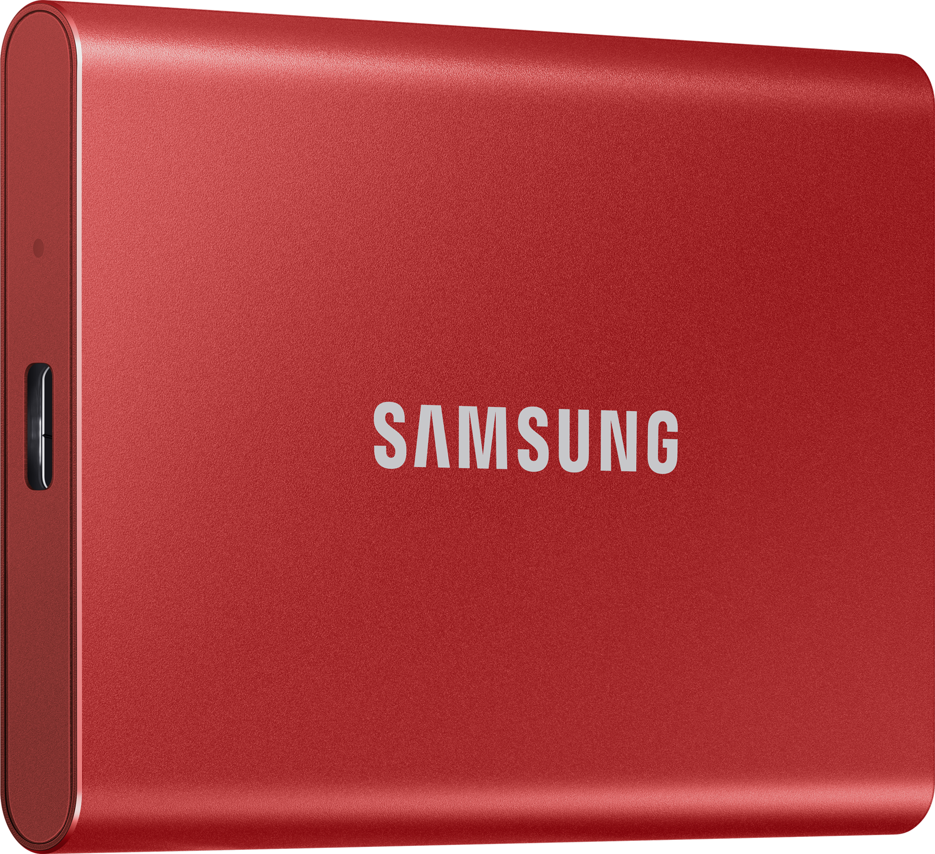 SAMSUNG Portable SSD T7 - Disco rigido (SSD, 1 TB, Metallic Red)