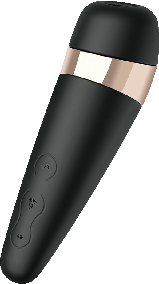 SATISFYER Pro 3+ Vibration - Stimolatore clitorideo (Nero)