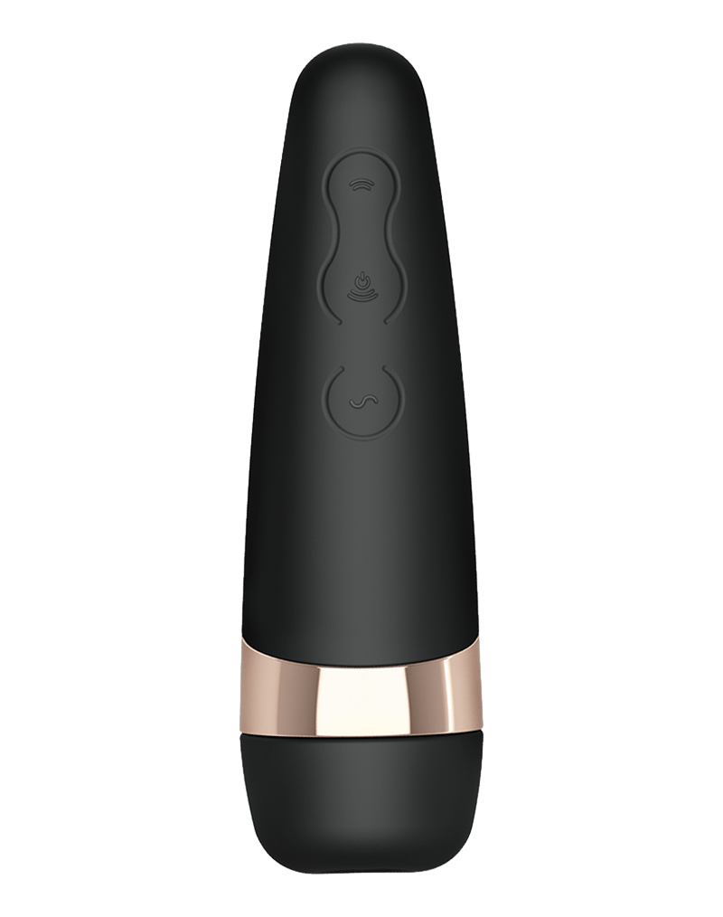 SATISFYER Pro 3+ Vibration - Stimolatore clitorideo (Nero)