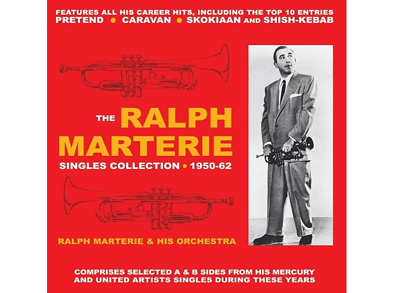 Ralph & His Orchestra Marterie RALPH MARTERIE (CD) SINGLES - COLLECTION 1950-62 