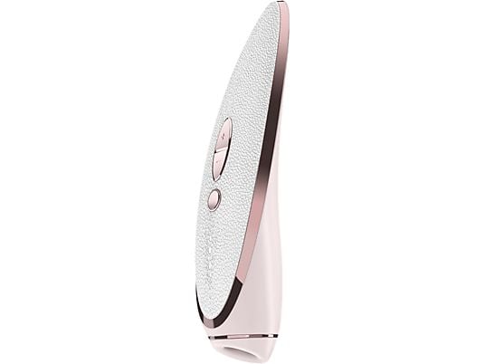 SATISFYER Luxury Prêt-à-porter - Stimulateur clitoridien (Or rose/Blanc)