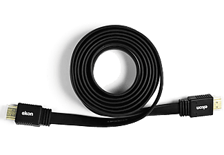 EKON Platt HDMI kabel, 1.4, 3m
