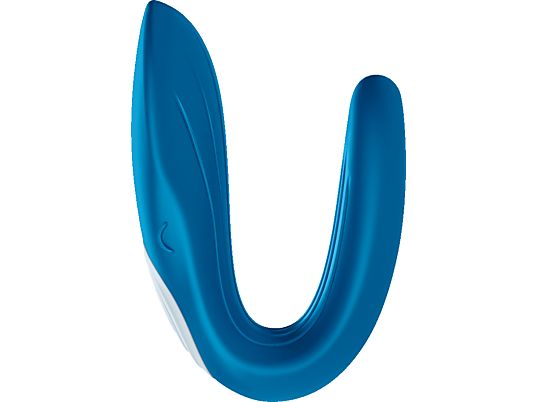 SATISFYER Double Whale - Vibromasseur couple (Bleu)