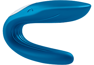 SATISFYER Double Whale - Vibratore di coppia (Blu)