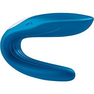 SATISFYER Double Whale - Vibratore di coppia (Blu)