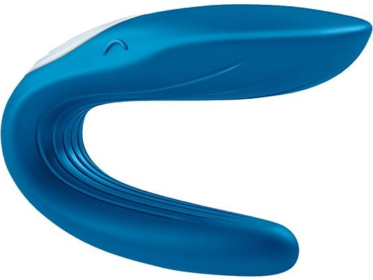 SATISFYER Double Whale - Vibromasseur couple (Bleu)