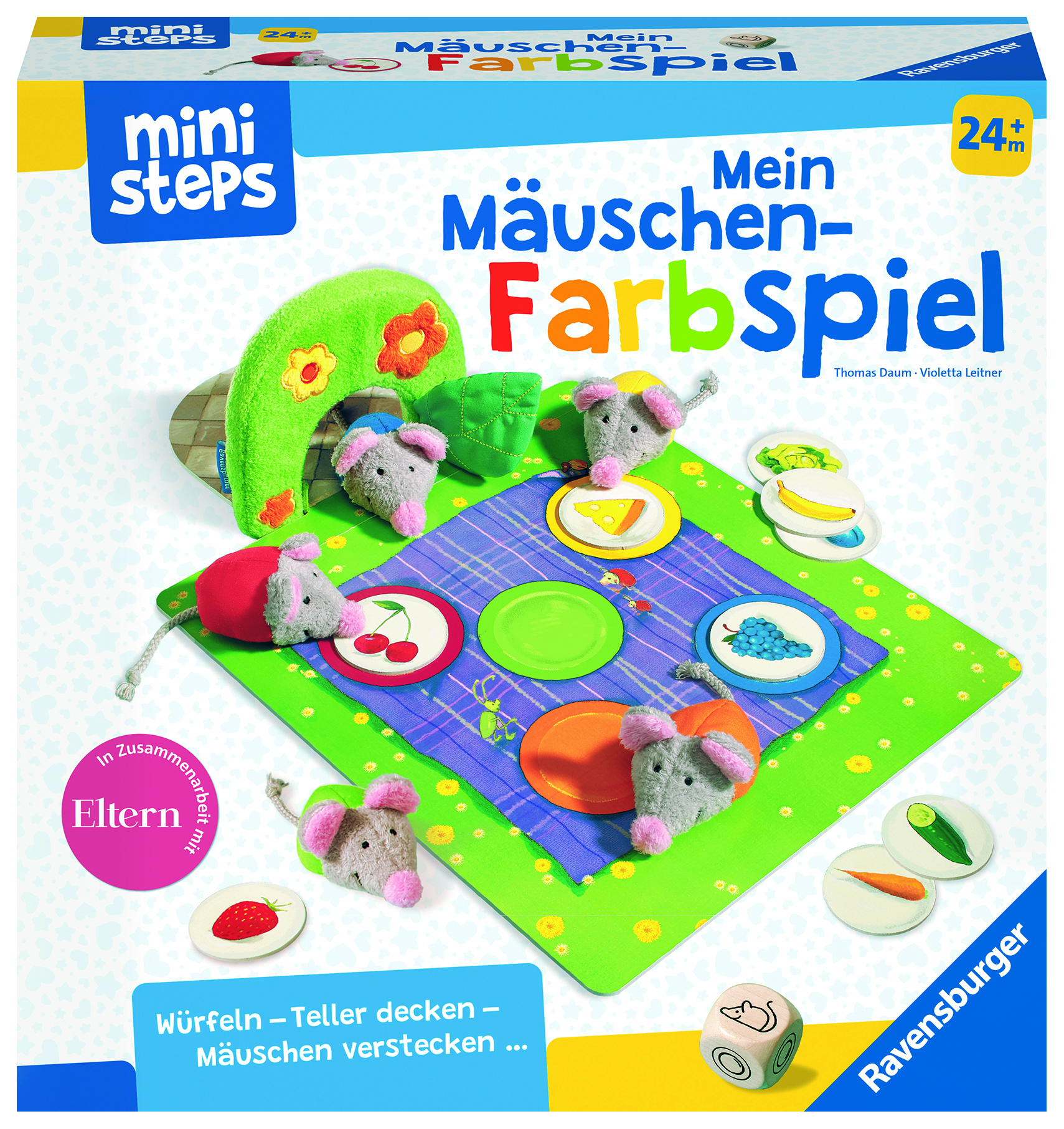 RAVENSBURGER Mein Mäuschen-Farbspiel Kleinkindspielzeug Mehrfarbig