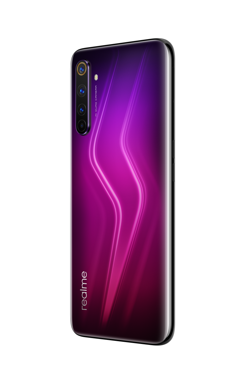Móvil - realme 6 Pro, Rojo, 128 GB, 8 GB, 6.6" Full HD+, Snapdragon 720G, 4300 mAh, Android