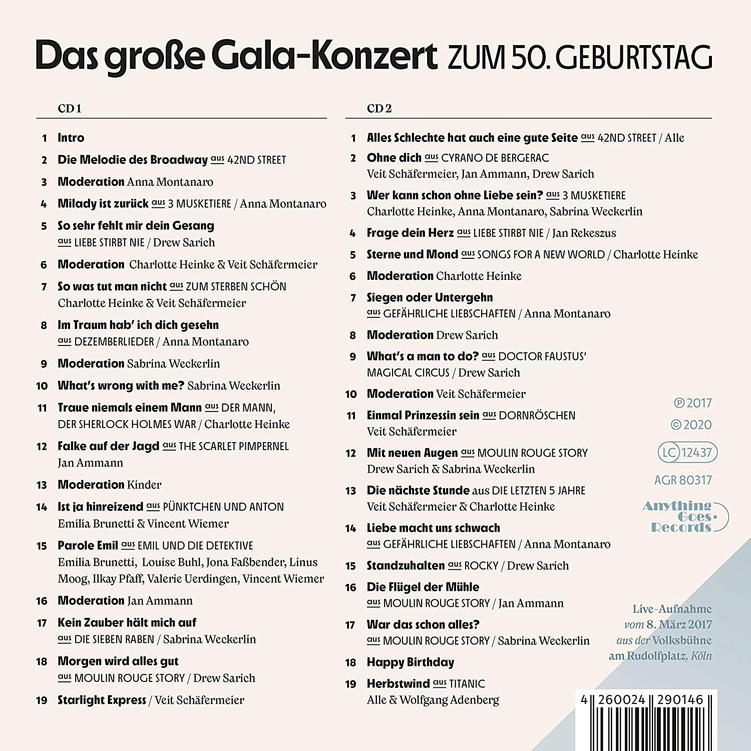 Wolfgang Adenberg - Die Melodie des Broadway ? Die Texte von Wolfgang  - (CD)