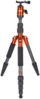 Stativ Compact Traveler No.1 Carbon, orange