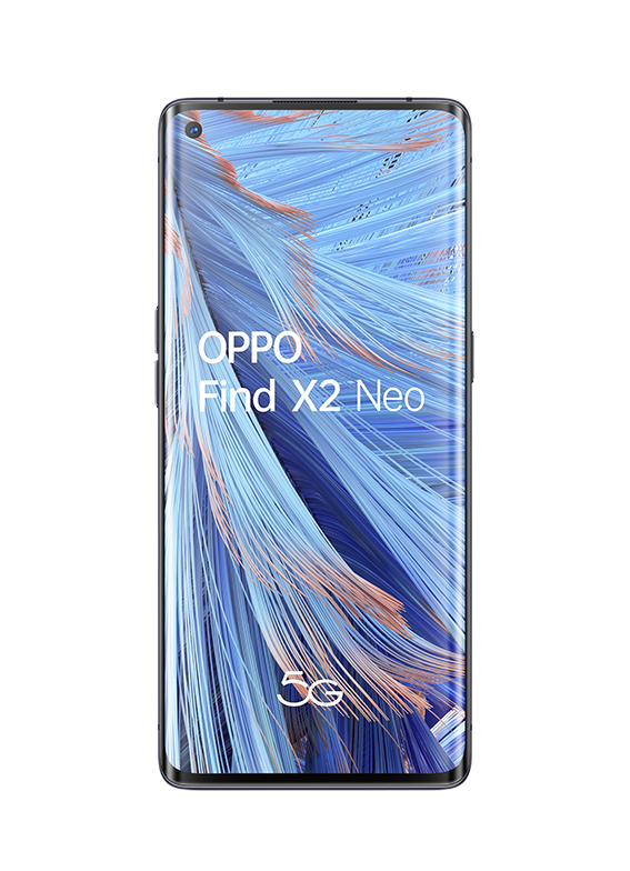 Móvil - OPPO Find X2 Neo, Azul, 256 GB, 12 GB, 6.5" Full HD+, Qualcomm Snapdragon 765G, 4025 mAh, 5G, Android
