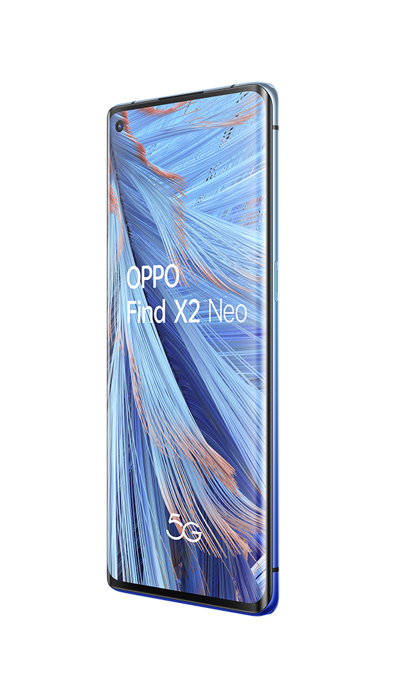 Móvil - OPPO Find X2 Neo, Azul, 256 GB, 12 GB, 6.5" Full HD+, Qualcomm Snapdragon 765G, 4025 mAh, 5G, Android