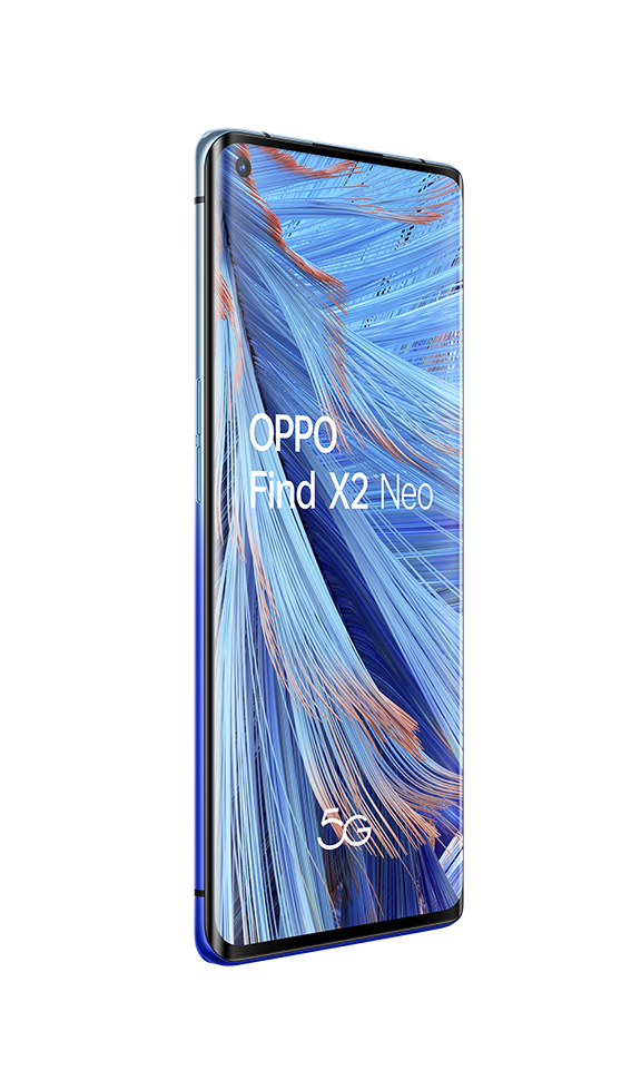 Móvil - OPPO Find X2 Neo, Azul, 256 GB, 12 GB, 6.5" Full HD+, Qualcomm Snapdragon 765G, 4025 mAh, 5G, Android