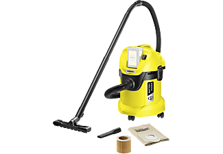 KÄRCHER WD 3 Battery - Aspirateur sec et humide (Jaune/Noir)