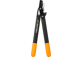 FISKARS PowerGear műanyag fogaskerekes ágvágó, horgos pengével (S) L70