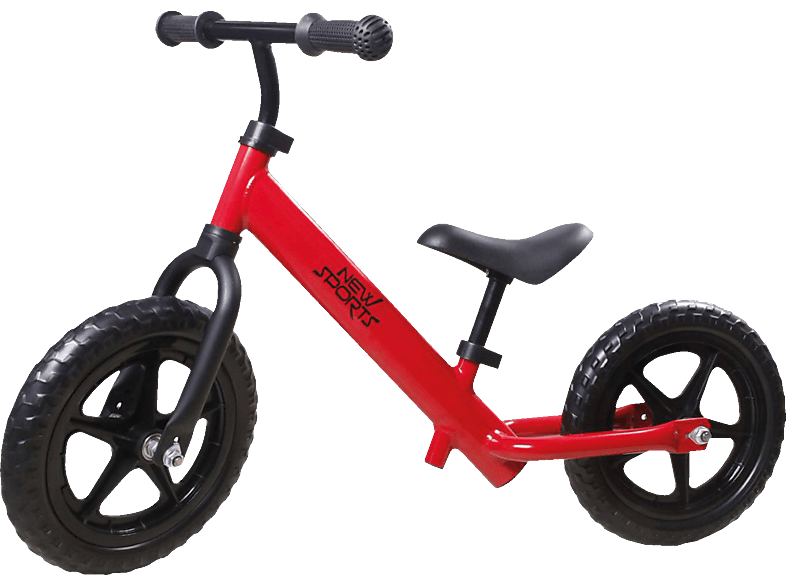 NEWSPORTS New Sports Laufrad rot, 12 Zoll Kinderlaufrad Rot