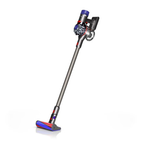 Aspirador escoba - Dyson V8 parquet, Sin bolsa, 0.54L, 115W, Filtro HEPA, Gris
