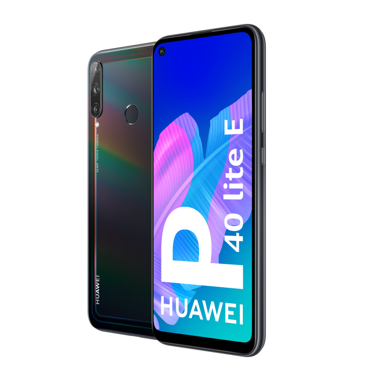 Móvil - Huawei P40 Lite E, Negro, 64 GB, 4 GB, 6.39 " HD+, Kirin 710F, 4000 mAh, Android