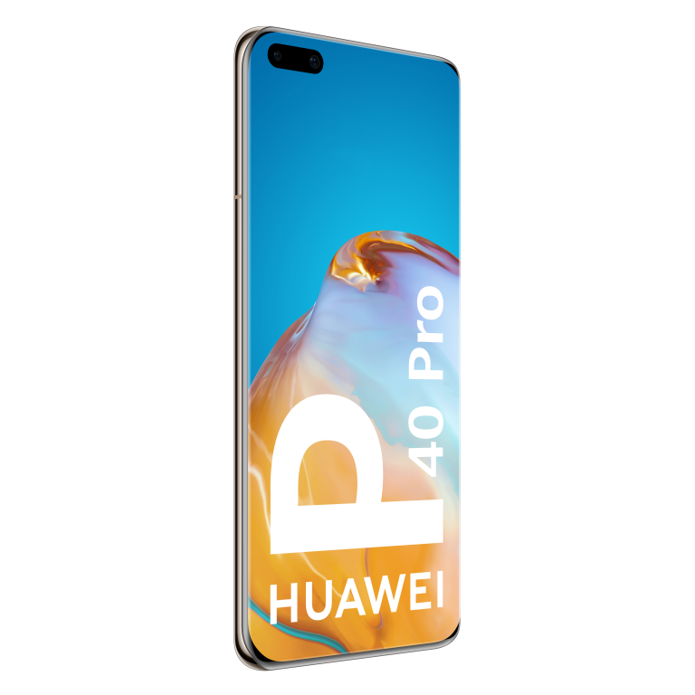 Móvil - Huawei P40 Pro, Oro, 256 GB, 8 GB, 6.58" HD+, Kirin 990, 4200 mAh, 5G, Android