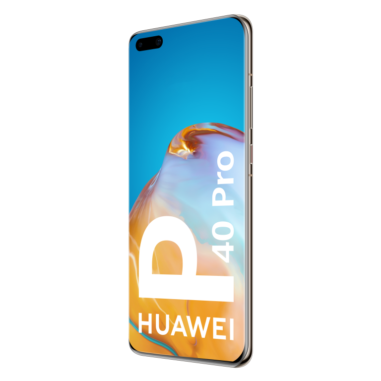 Móvil - Huawei P40 Pro, Oro, 256 GB, 8 GB, 6.58" HD+, Kirin 990, 4200 mAh, 5G, Android