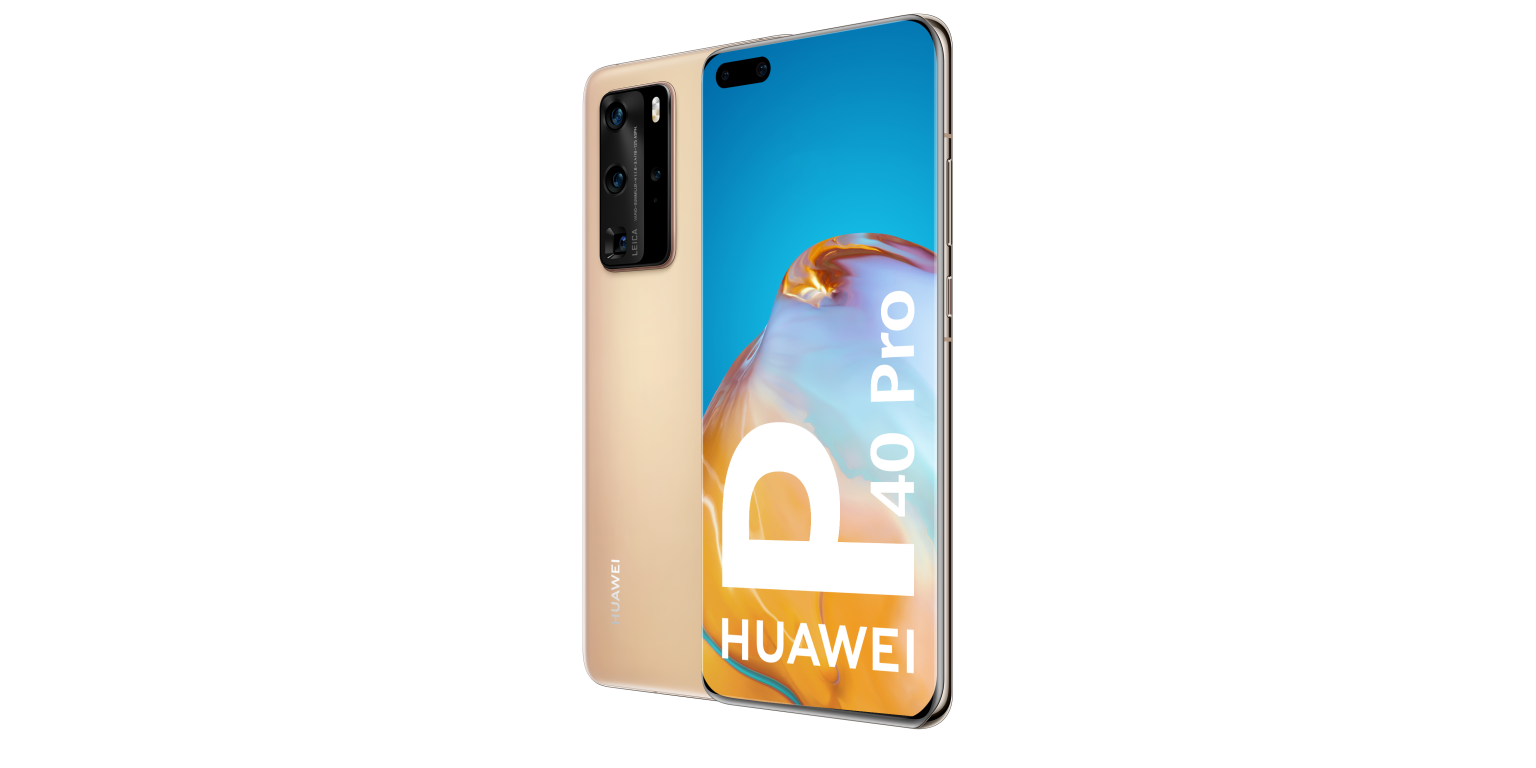 Móvil - Huawei P40 Pro, Oro, 256 GB, 8 GB, 6.58" HD+, Kirin 990, 4200 mAh, 5G, Android