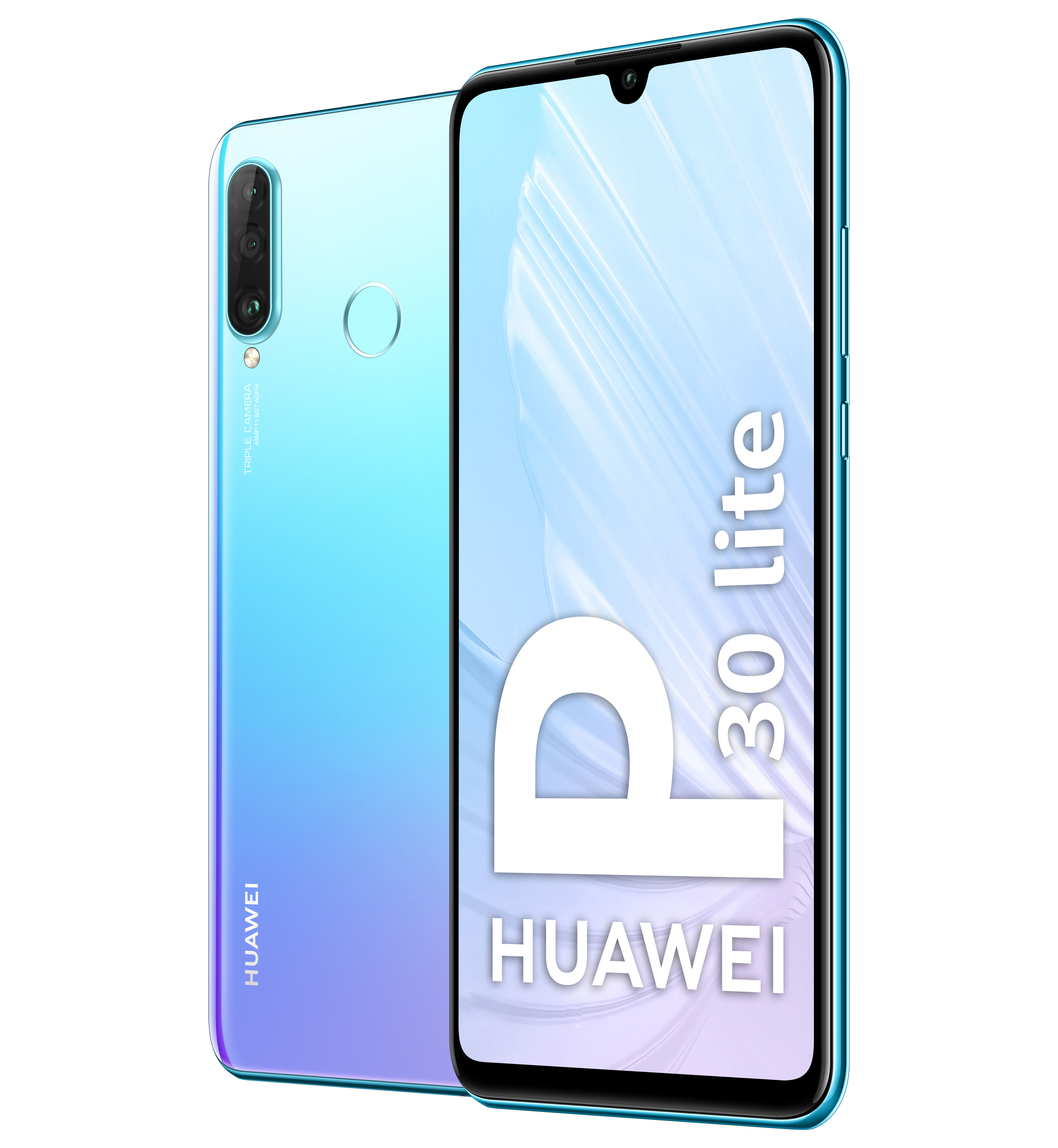 Móvil - Huawei P30 Lite, Azul, 256 GB, 6 GB RAM, 6.15" Full HD+, Kirin 710, 3340 mAh, Android