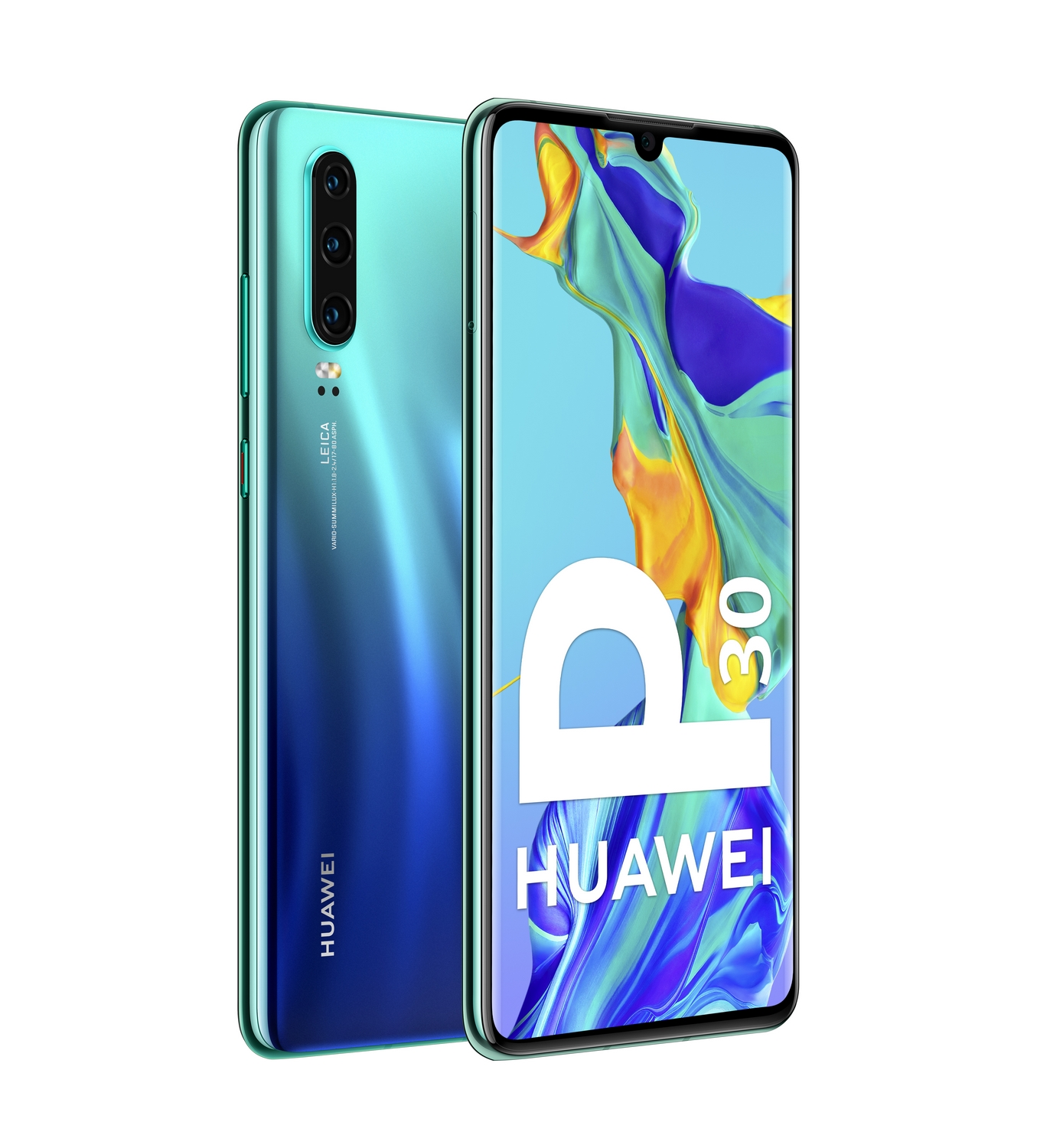 Móvil - Huawei P30, Azul, 128 GB, 6 GB RAM, 6.1" Full HD+, Kirin 980, 3650 mAh, Android